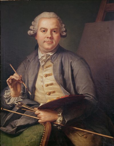 Autorretrato, 1758 de Donat Nonotte